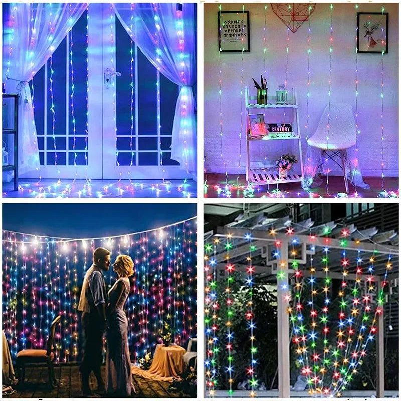 Förvandla Ditt Hem Till En Magisk Värld Med 3M LED Curtain String Lights